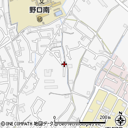 兵庫県加古川市野口町古大内189-3周辺の地図