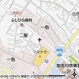 ポーラ　東加古川店周辺の地図