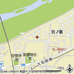 京都府木津川市木津宮ノ裏232周辺の地図