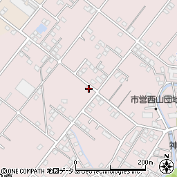 静岡県浜松市中央区西山町2022周辺の地図