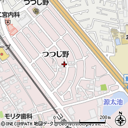兵庫県加古川市平岡町つつじ野1-243周辺の地図