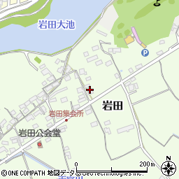 岡山県赤磐市岩田256周辺の地図
