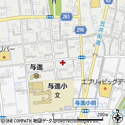 静岡県浜松市中央区市野町2364周辺の地図