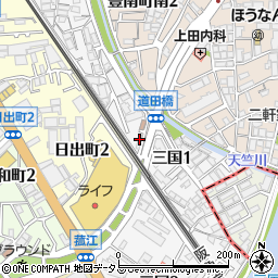 株式会社信明産業　大阪営業所周辺の地図