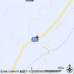 広島県山県郡北広島町田原533周辺の地図