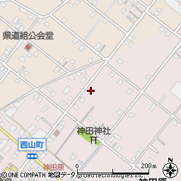静岡県浜松市中央区西山町2095周辺の地図