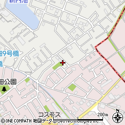 兵庫県加古川市平岡町新在家1942-9周辺の地図