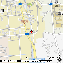 静岡県磐田市豊田102周辺の地図