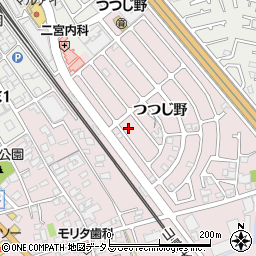 兵庫県加古川市平岡町つつじ野1-228周辺の地図