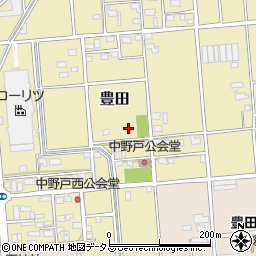 静岡県磐田市豊田621-2周辺の地図