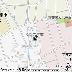 静岡県磐田市富丘124-2周辺の地図