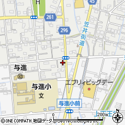 静岡県浜松市中央区市野町2350周辺の地図