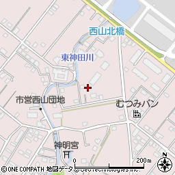 有限会社中川塗装店周辺の地図