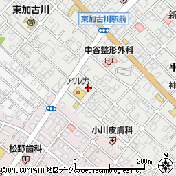 兵庫県加古川市平岡町新在家92-1周辺の地図