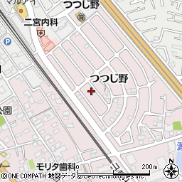 兵庫県加古川市平岡町つつじ野1-219周辺の地図