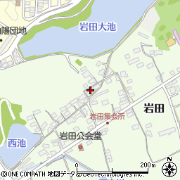 岡山県赤磐市岩田650周辺の地図
