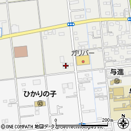 静岡県浜松市中央区市野町2461周辺の地図