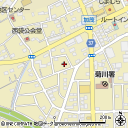 静岡県菊川市加茂5217周辺の地図