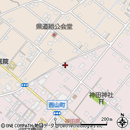 静岡県浜松市中央区西山町2111周辺の地図