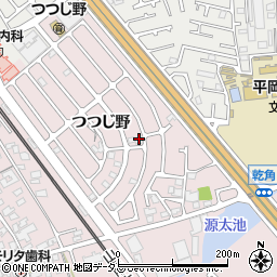 兵庫県加古川市平岡町つつじ野1-259周辺の地図