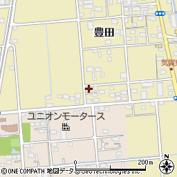 静岡県磐田市豊田182-1周辺の地図