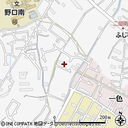 兵庫県加古川市野口町古大内141-4周辺の地図