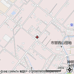 静岡県浜松市中央区西山町1940周辺の地図