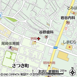 喃風赤穂店周辺の地図