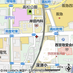 深津橋本ビル周辺の地図