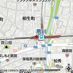兵庫県西宮市相生町2周辺の地図