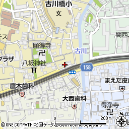 大阪府門真市御堂町5周辺の地図