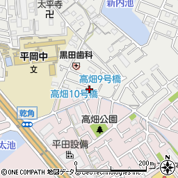 兵庫県加古川市平岡町新在家1913-8周辺の地図