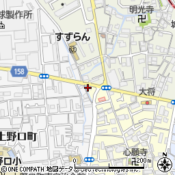大阪府門真市下島町1-1周辺の地図