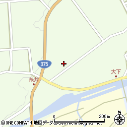 広島県三次市糸井町931-1周辺の地図