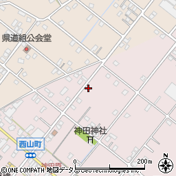 静岡県浜松市中央区西山町2094周辺の地図