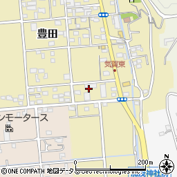 静岡県磐田市豊田170周辺の地図