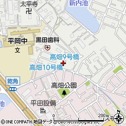 兵庫県加古川市平岡町新在家1918-4周辺の地図