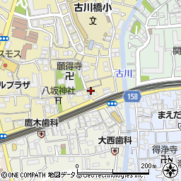 大阪府門真市御堂町5-5周辺の地図