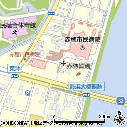阪神調剤薬局　赤穂店周辺の地図