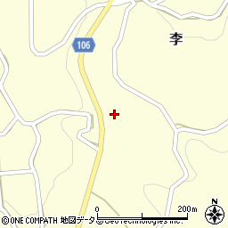 広島県神石郡神石高原町李193周辺の地図