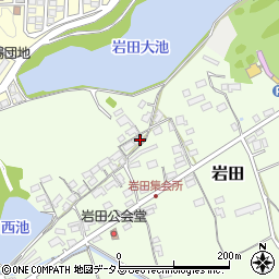 岡山県赤磐市岩田637周辺の地図