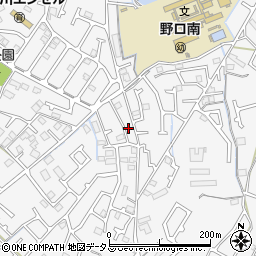 兵庫県加古川市野口町古大内223周辺の地図