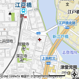 津上浜郵便局 ＡＴＭ周辺の地図