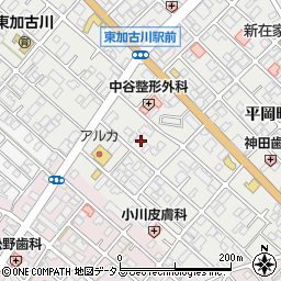 兵庫県加古川市平岡町新在家96-5周辺の地図
