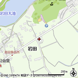 岡山県赤磐市岩田535-2周辺の地図