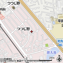 兵庫県加古川市平岡町つつじ野1-258周辺の地図
