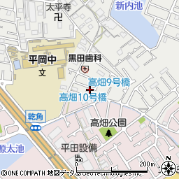 兵庫県加古川市平岡町新在家1913-6周辺の地図