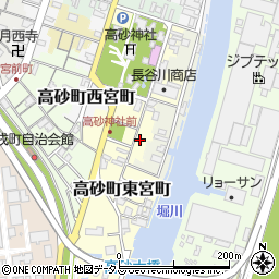 兵庫県高砂市高砂町東宮町130周辺の地図