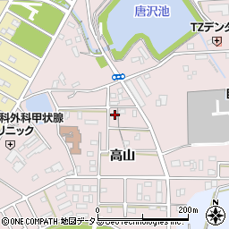 愛知県豊橋市飯村町高山113-3周辺の地図