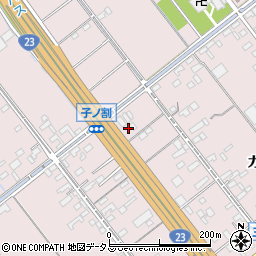 愛知県豊橋市神野新田町ワノ割122周辺の地図